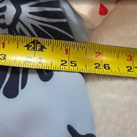 Plus 2X Maeve x Anthropologie Paz contrast button down shirt blouse red blue - Picture 10 of 12